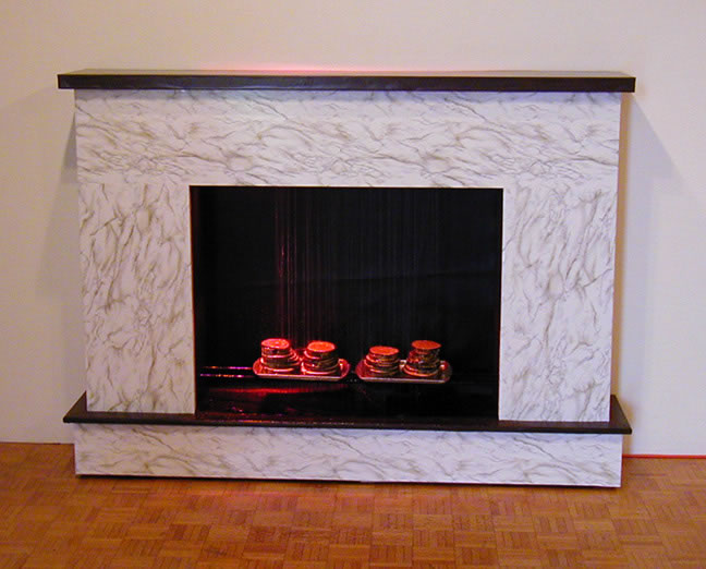 Maple Syrup Fireplace