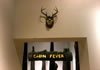 Cabin Fever Sign and Skull