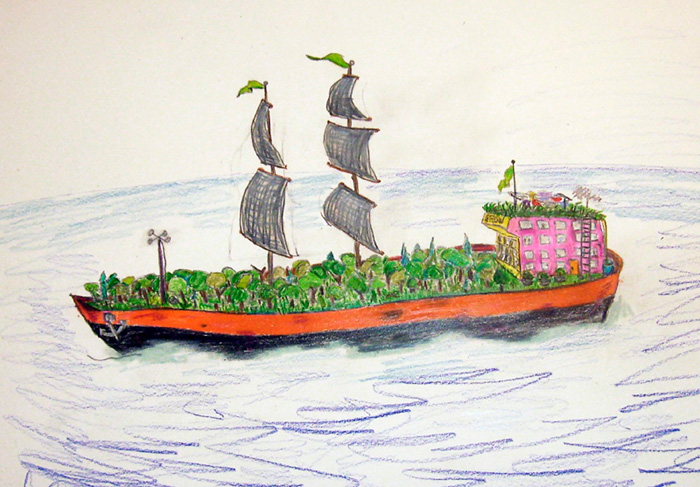Bruce Conkle - Floating Forest - Eco-Tankers