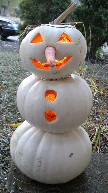 Bruce Conkle - pumpkin snowman