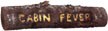 Cabin Fever log sign